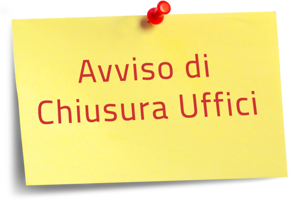 Chiusura uffici 23 marzo 2022